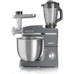 HEINRICHS Robot de cuisine universel 3 en 1-1500 W - 6 vitesses