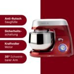 Robot Pétrin Multifonctions 1000W 5L Clatronic KM 3709 – Image 16