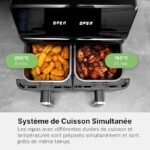 Clatronic Double friteuse à air chaud – Image 2