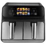 ProfiCook® Friteuse à air chaud | 2 compartiments | 8 litres (2x4 L) | Double