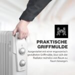 Radiateur bain d'huile 11R 2300W Clatronic Clatronic RA 3737 Blanc – Image 5