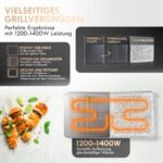 Raclette gril 8 personnes Bomann – Image 3