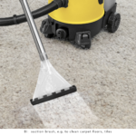 Aspirateur eau et poussière Bomann BSS 6000 CB Jaune/Noir – Image 10
