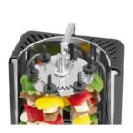Clatronic® Döner Multigrill | Parfait pour les gyros, kebabs & Co | Gril gyros pour griller sans graisse à la maison | Gril à kebab Incl. tournebroche & 6 brochettes de viande | DVG 3686 – Image 3