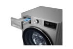 Machine à laver LG F4V5VYP2T 9KG 1400T INOX – Image 4
