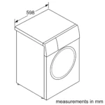 Lave-linge Bosch Series 8 WGB2560XME - 10kg - 1600 tr/min – Image 2