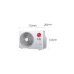 Climatiseur LG D19AKH0.SW2 - 18000 BTU - Dual Inverter - T3 Compressor™ - WiFi – Image 9